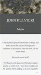 Mobile Screenshot of kulvicki.org